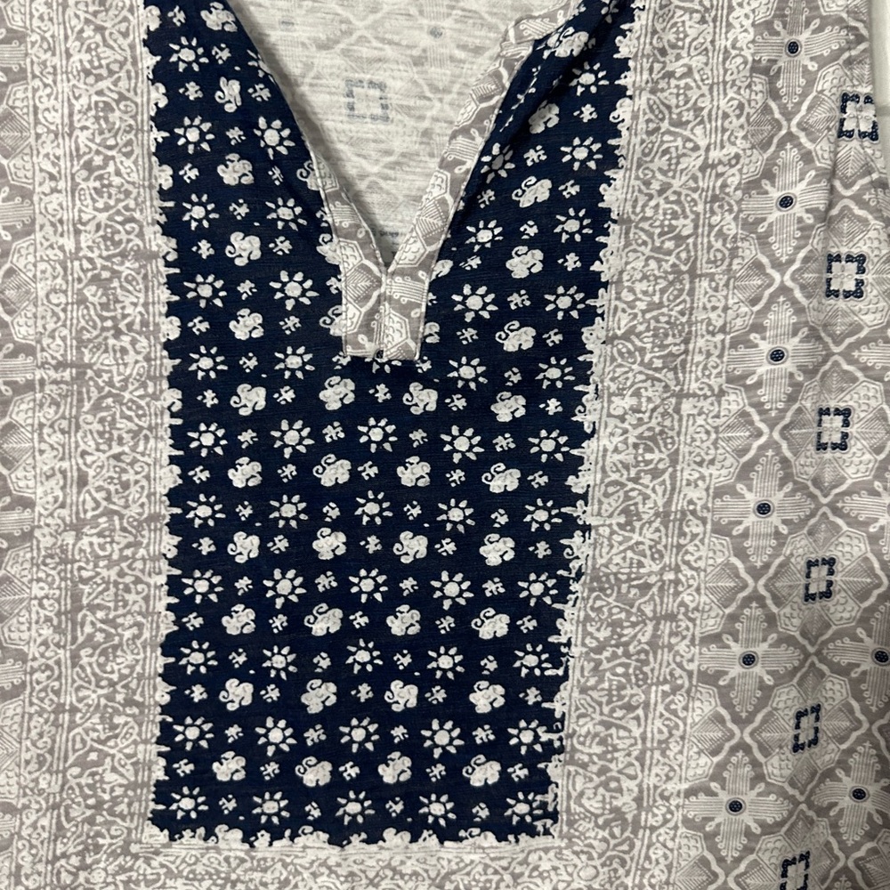 Lucky Brand Sleeveless Patterned Sumner Tank Top - Picture 4 of 13
